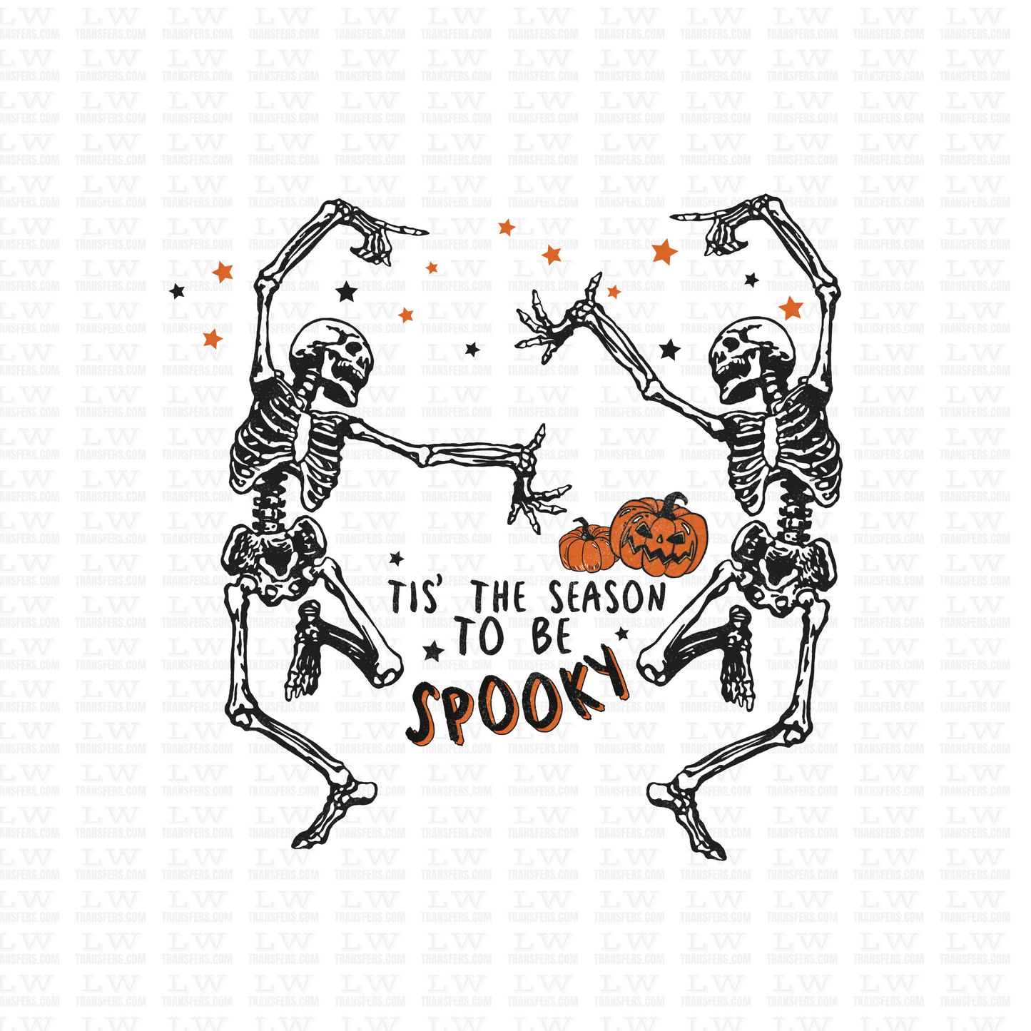 THIS IS THE SEASON TO BE SPOOKY / HALLOWEEN DTF Transfer #107