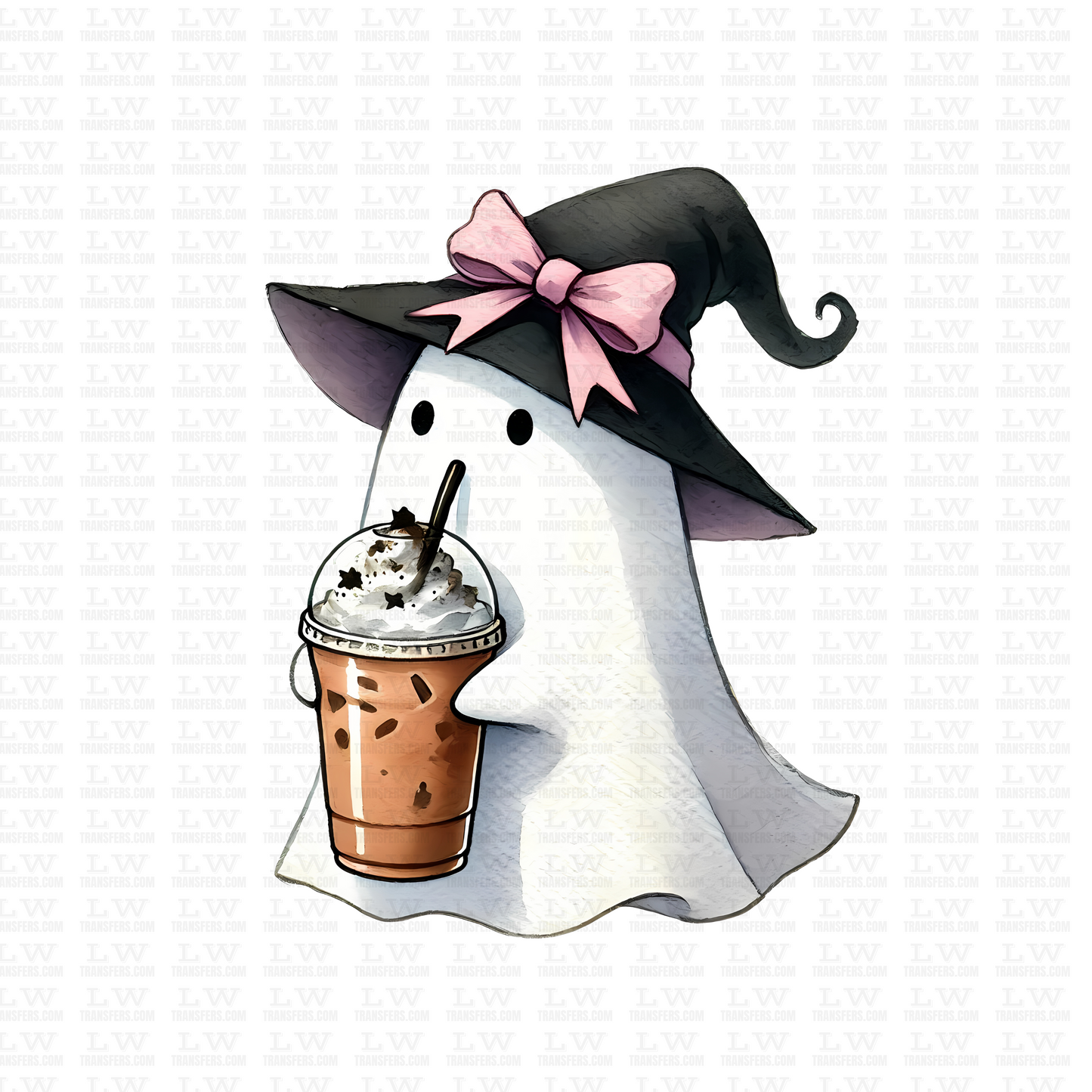 CUTE GHOST HALLOWEEN DTF Transfer #117