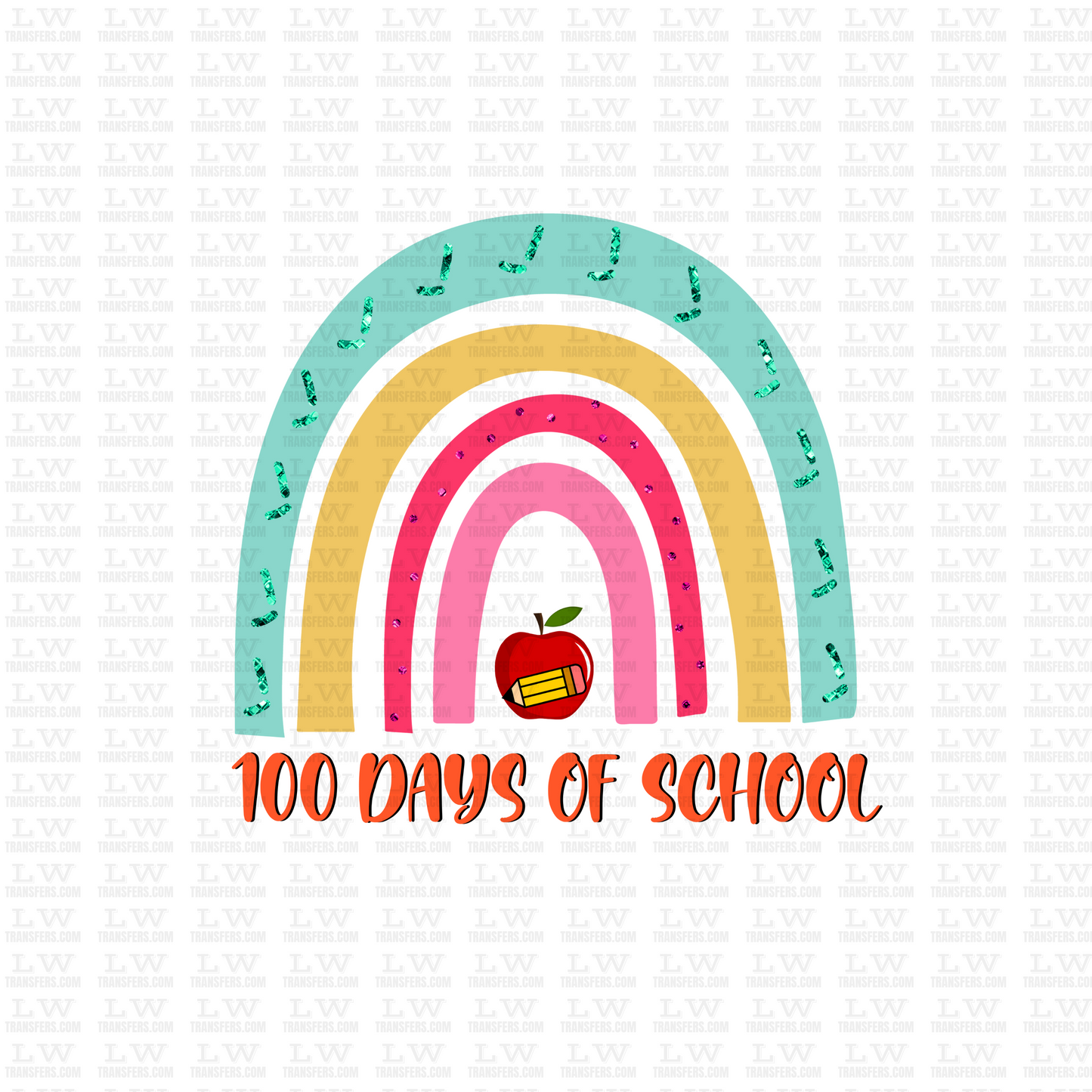 100 DAYS OF SCHOOL DTF Transfer - 100DOFS-120