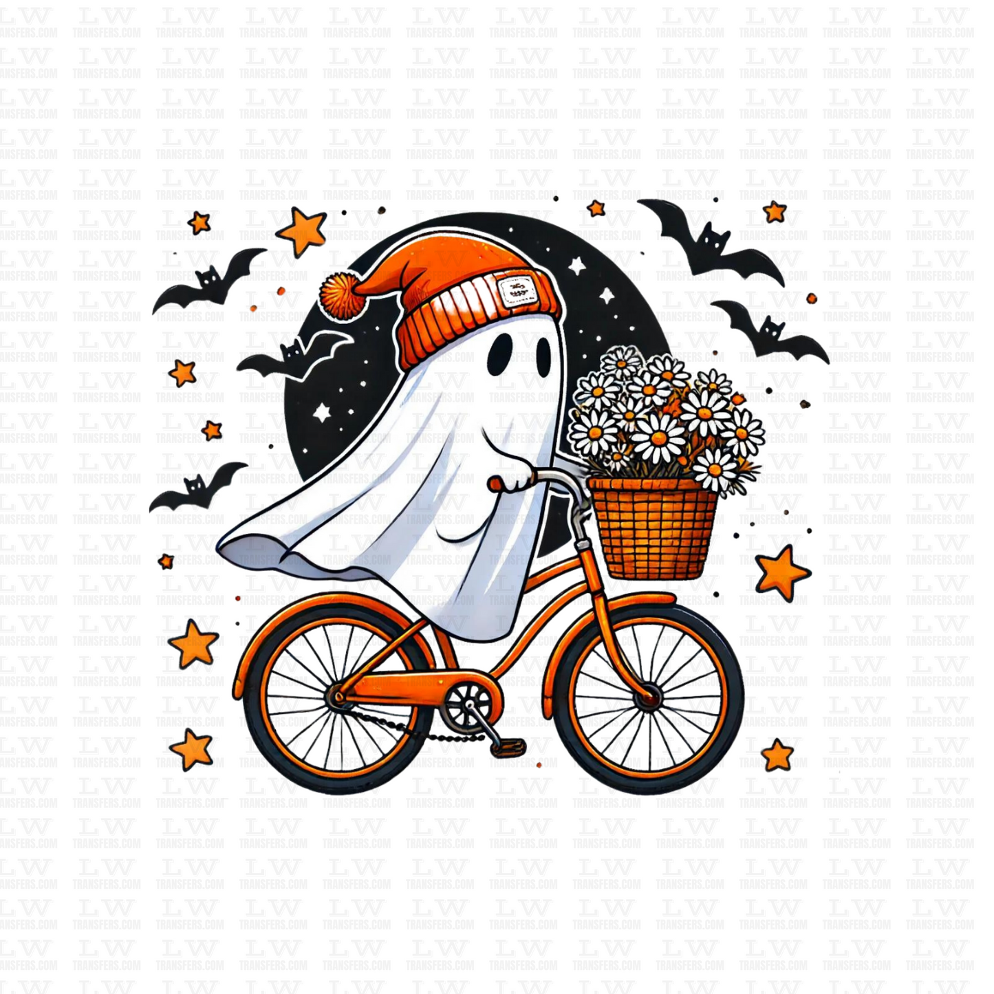 CUTE GHOST HALLOWEEN DTF Transfer #122