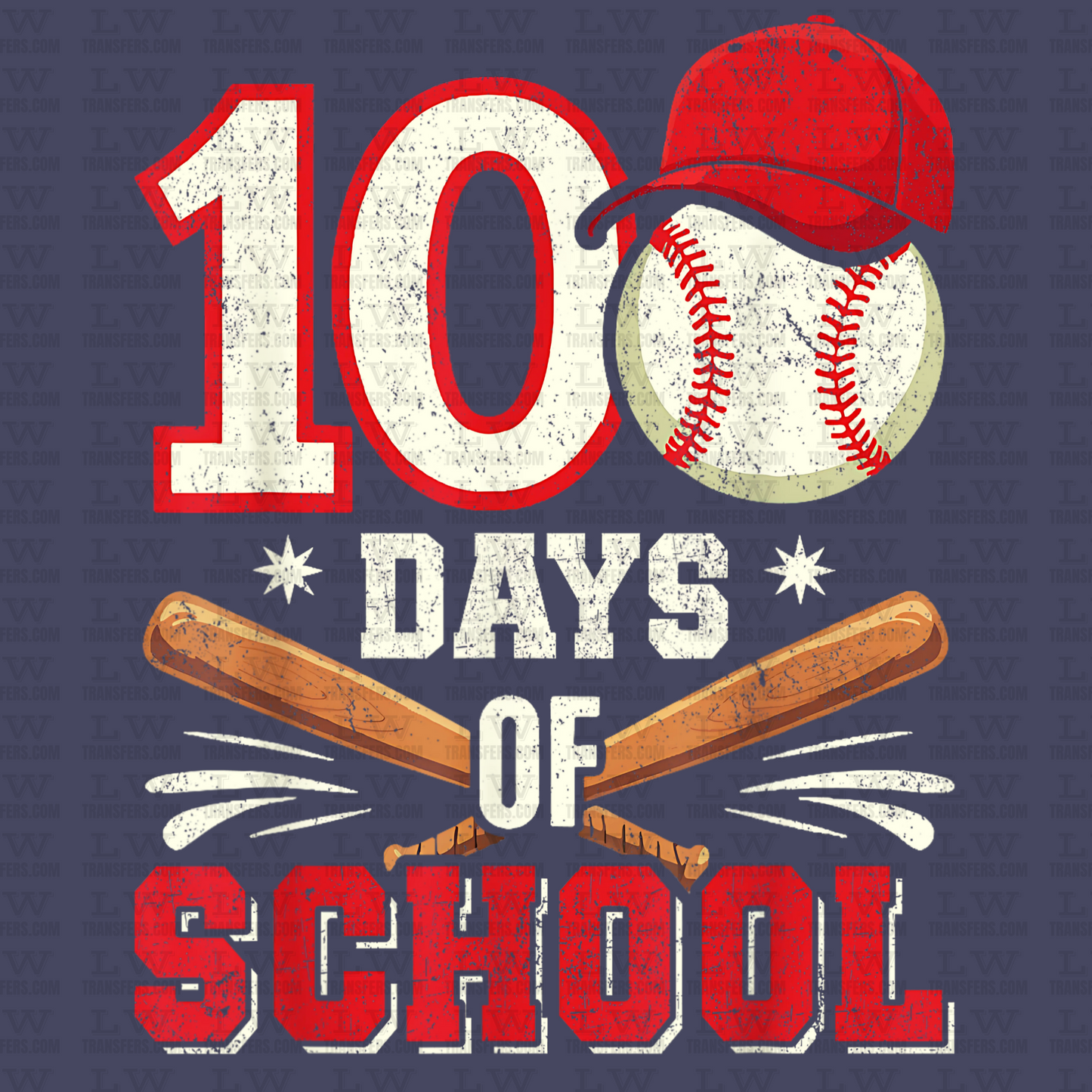 100 DAYS OF SCHOOL DTF Transfer - 100DOFS-136