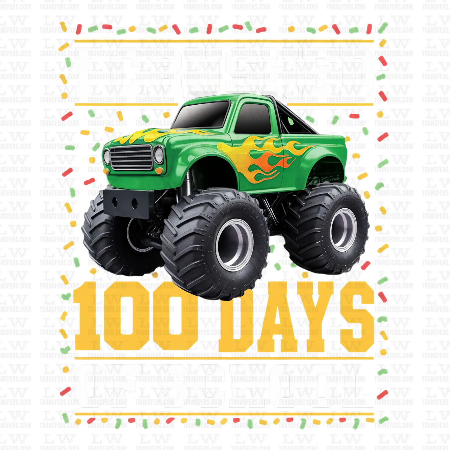100 DAYS OF SCHOOL DTF Transfer - 100DOFS-137