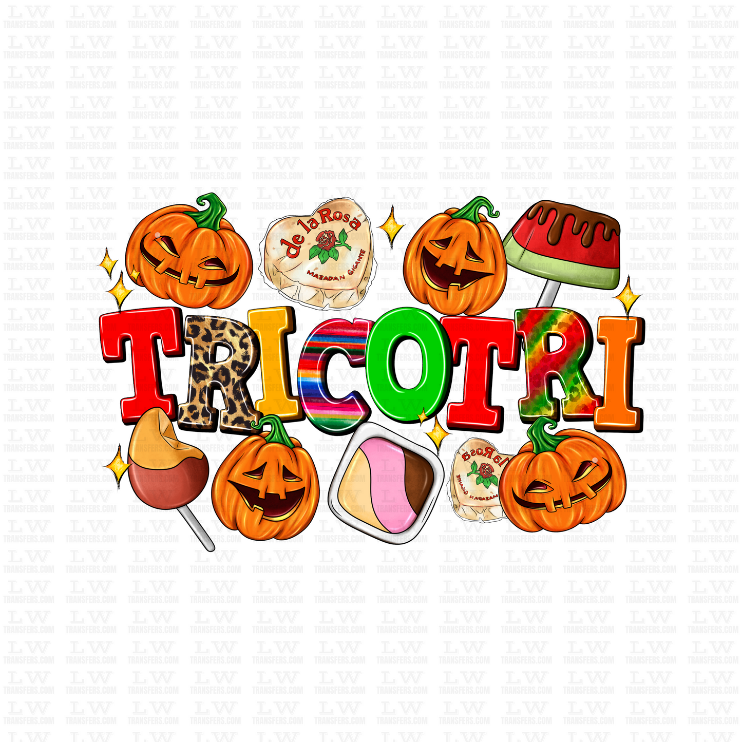 TRICOTRI MEXICAN HALLOWEEN DTF TRANSFER #H141
