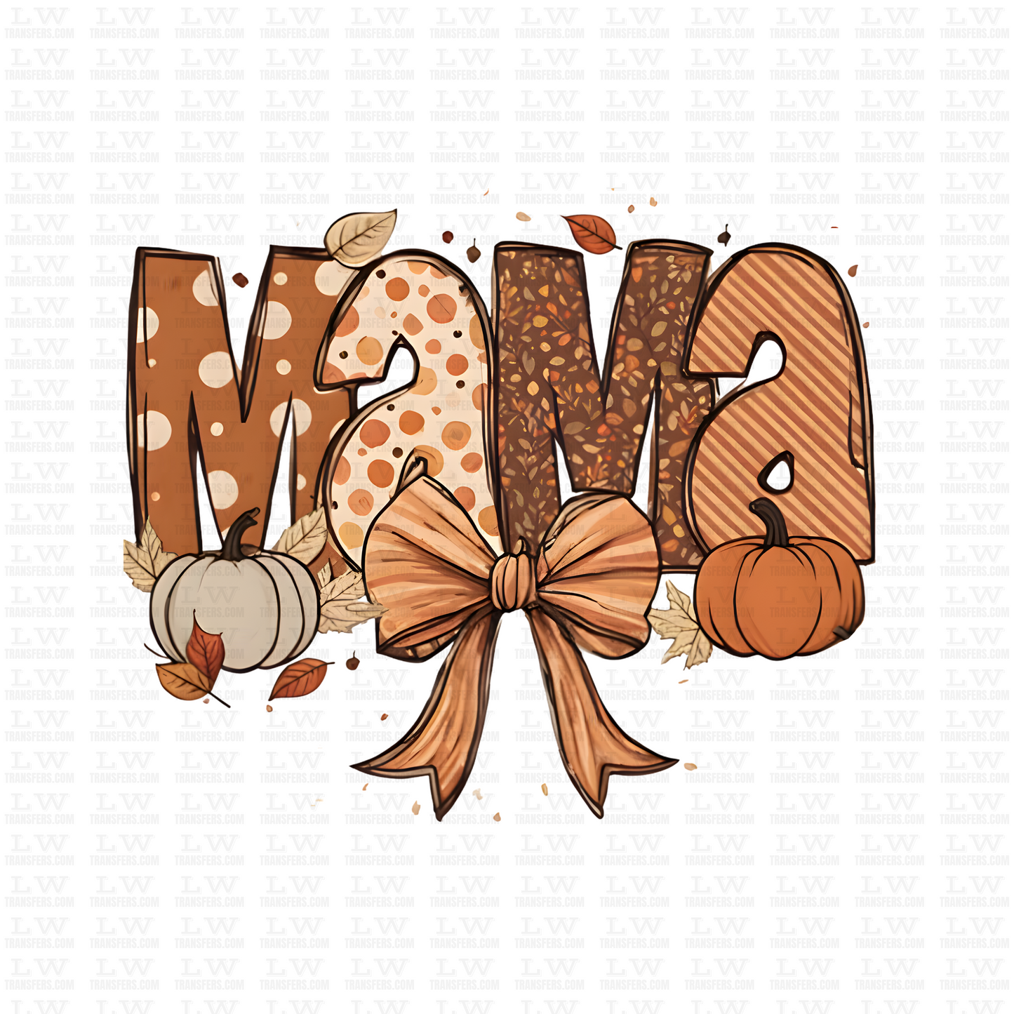 MAMA FALL DTF TRANSFER / HALLOWEEN #H169
