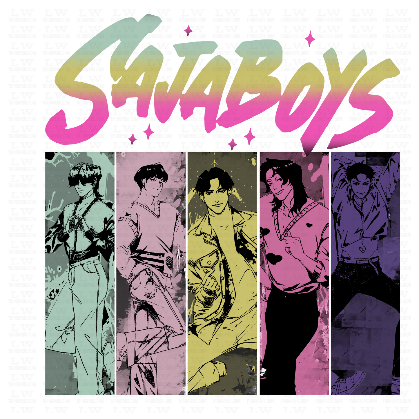 K-POP DEMON HUNTERS DTF Transfer #19