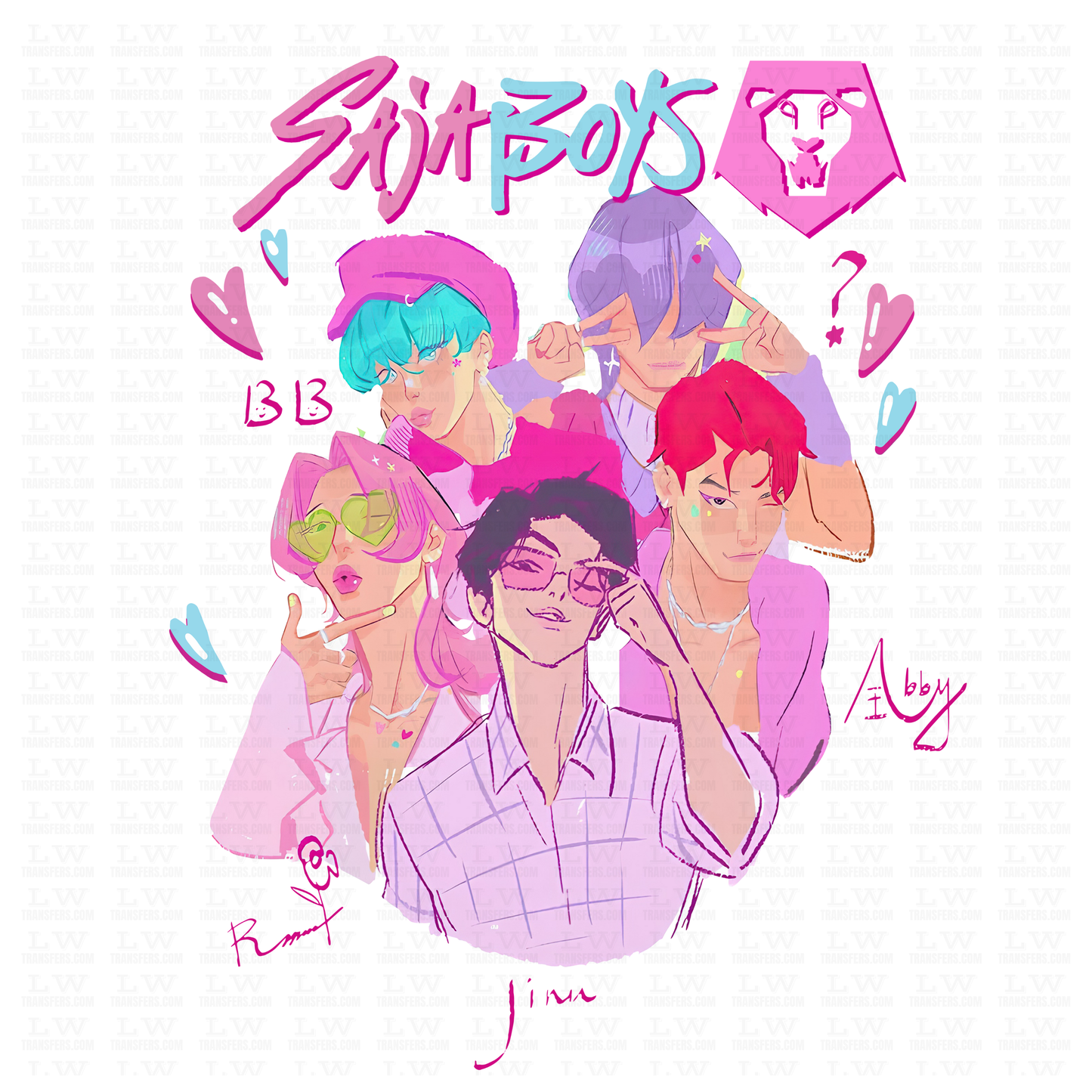 K-POP DEMON HUNTERS DTF Transfer #20