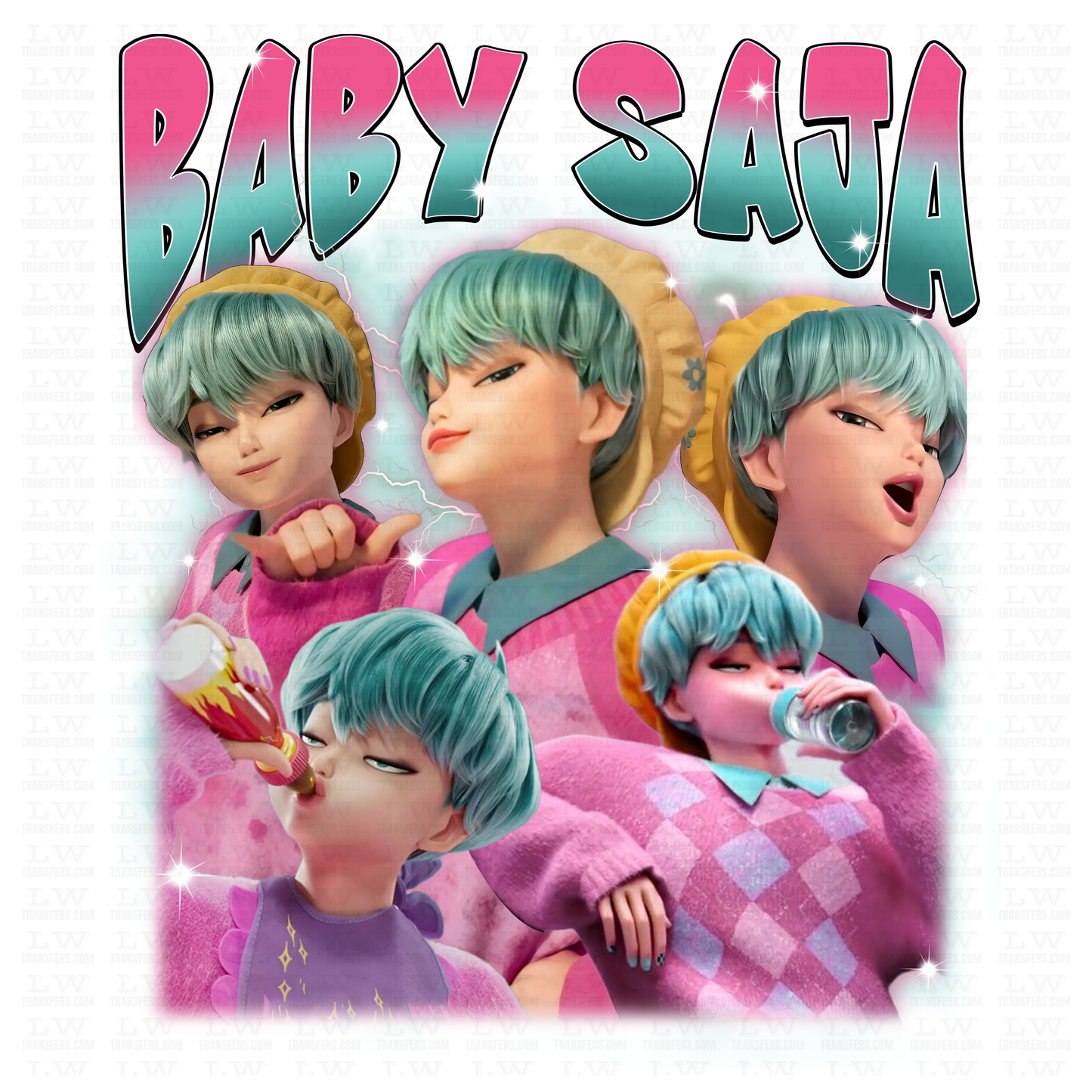 K-POP DEMON HUNTERS DTF Transfer #25