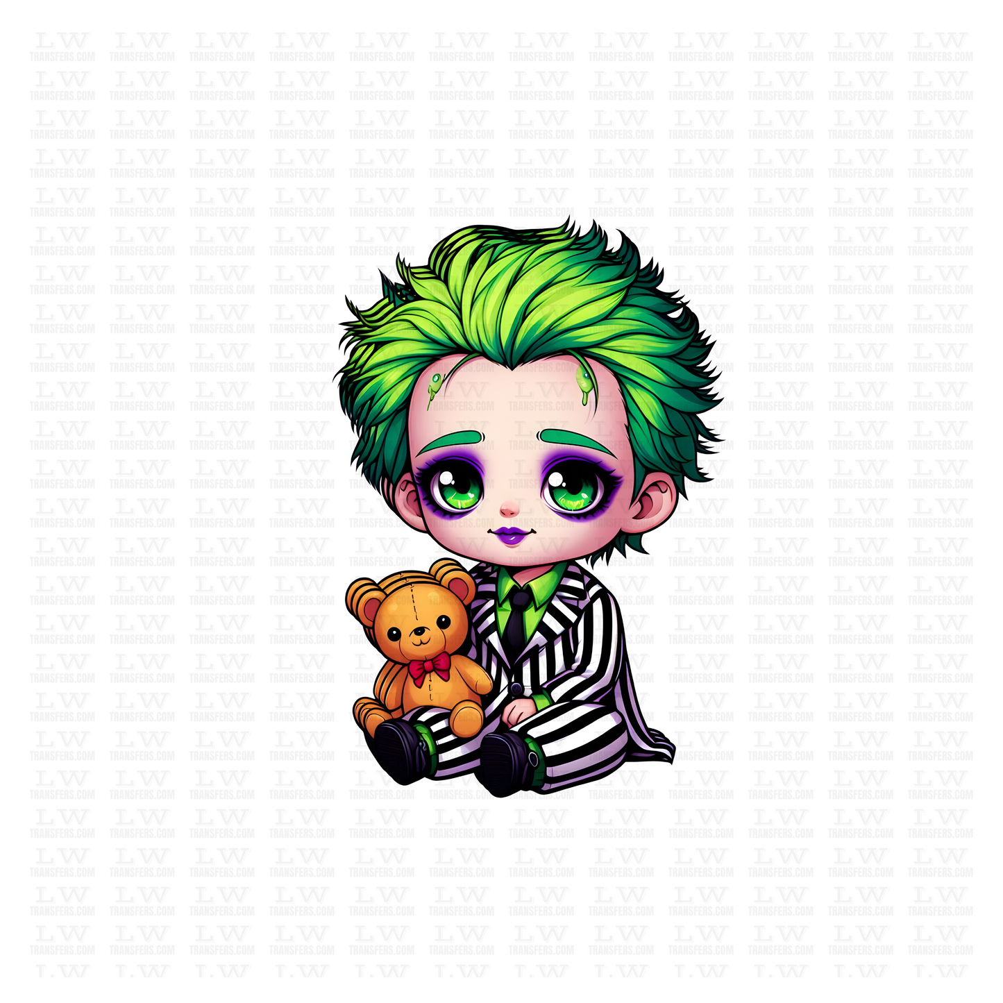 BABY BEETLEJUICE HALLOWEEN DTF TRANSFER #BJ26