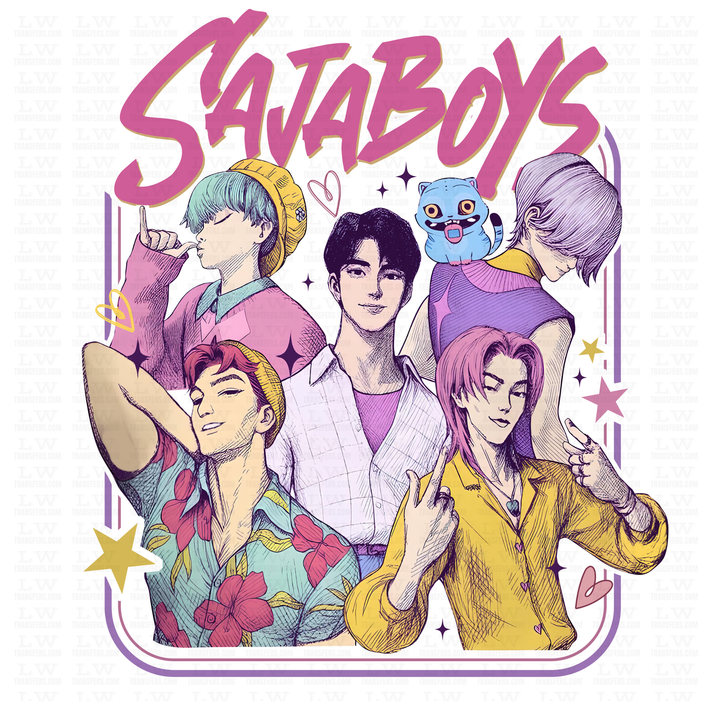 K-POP DEMON HUNTERS DTF Transfer #26