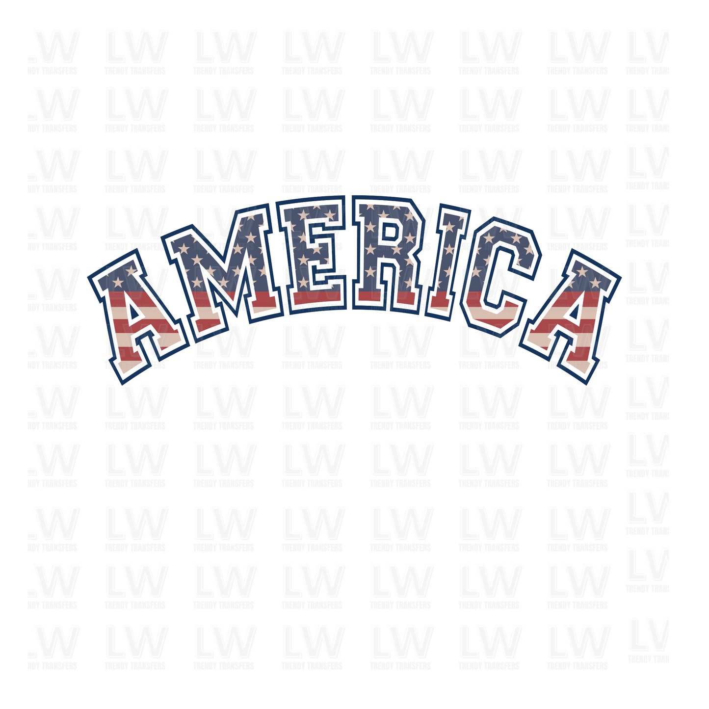 AMERICA 4TH OF JULY DTF Transfer