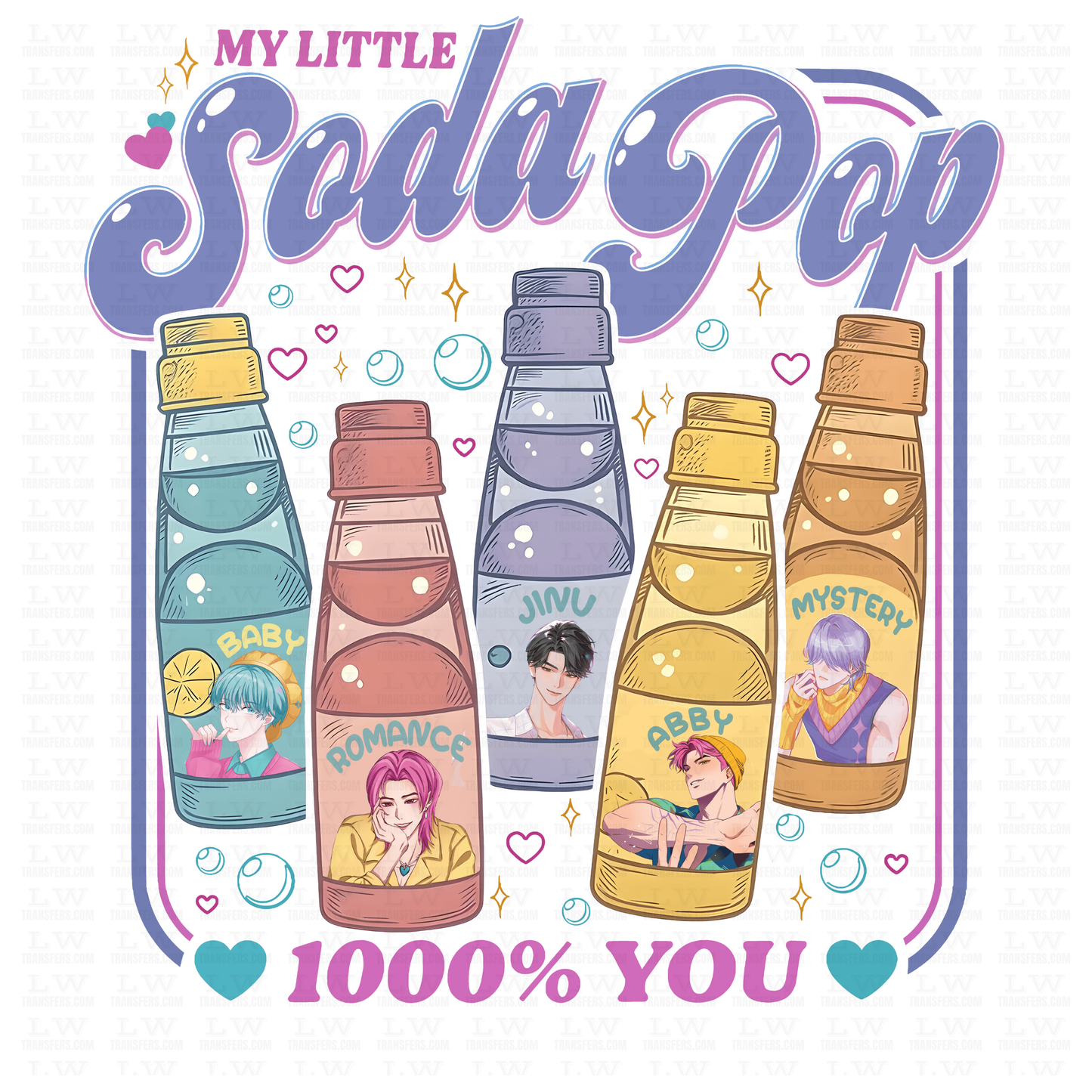 K-POP DEMON HUNTERS DTF Transfer #32