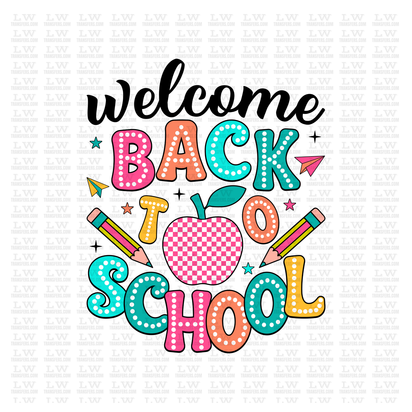 BACK TO SCHOOL / TEACHER DTF Transfer #39