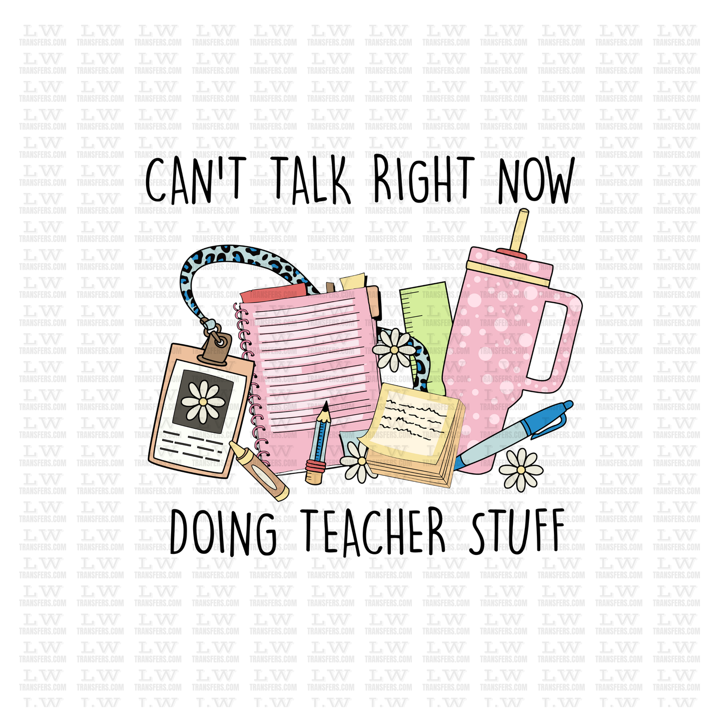 BACK TO SCHOOL / TEACHER DTF Transfer #44