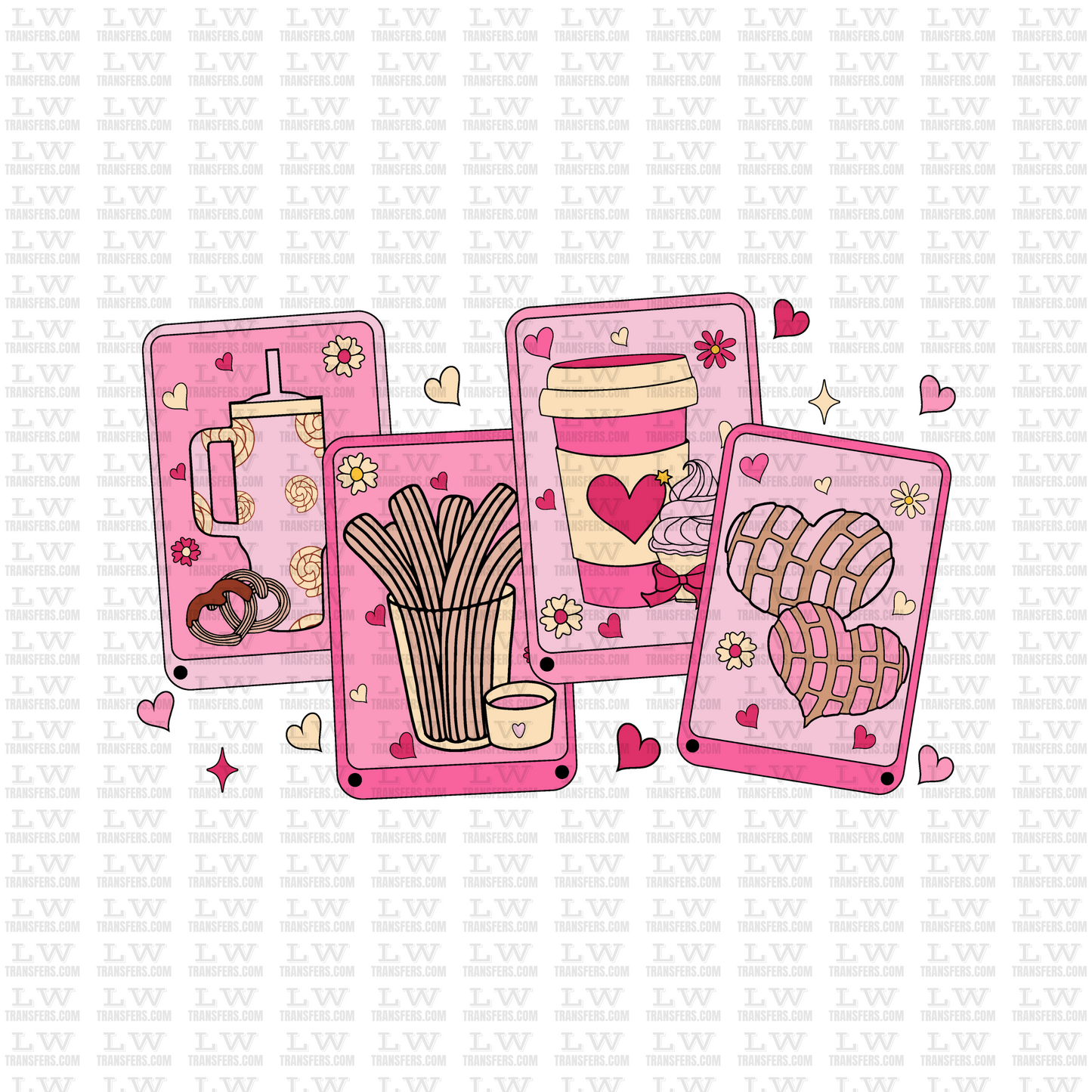 VALENTINE'S CARDS / DTF TRANSFER #VD56