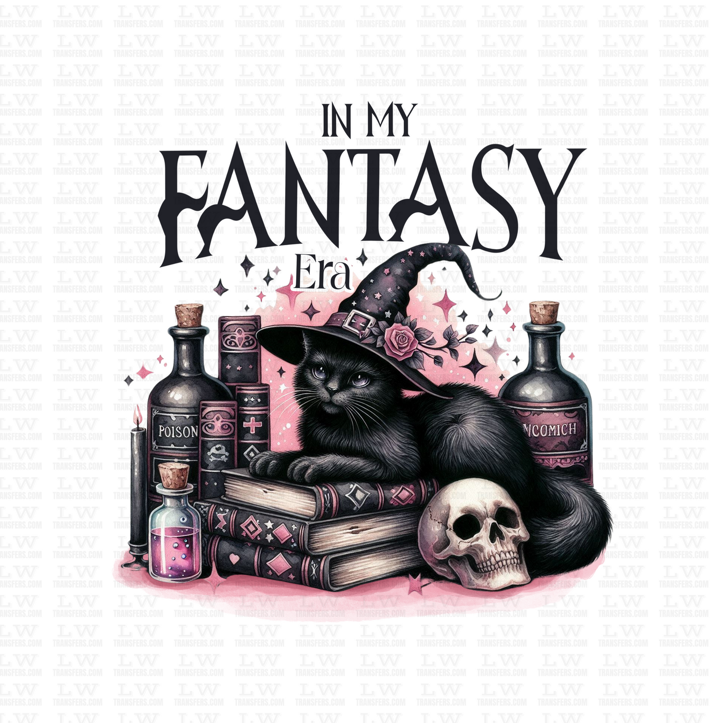 IN MY FABTASY ERA HALLOWEEN DTF Transfer #97