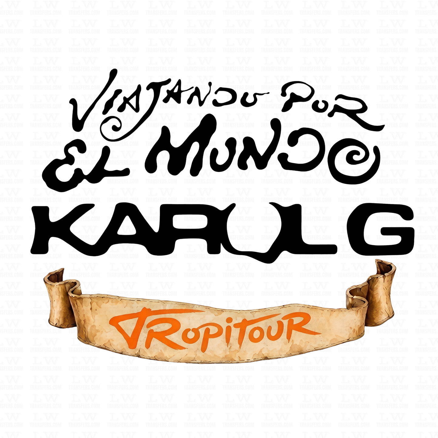 TROPITOUR Karol G DTF TRANSFER #97