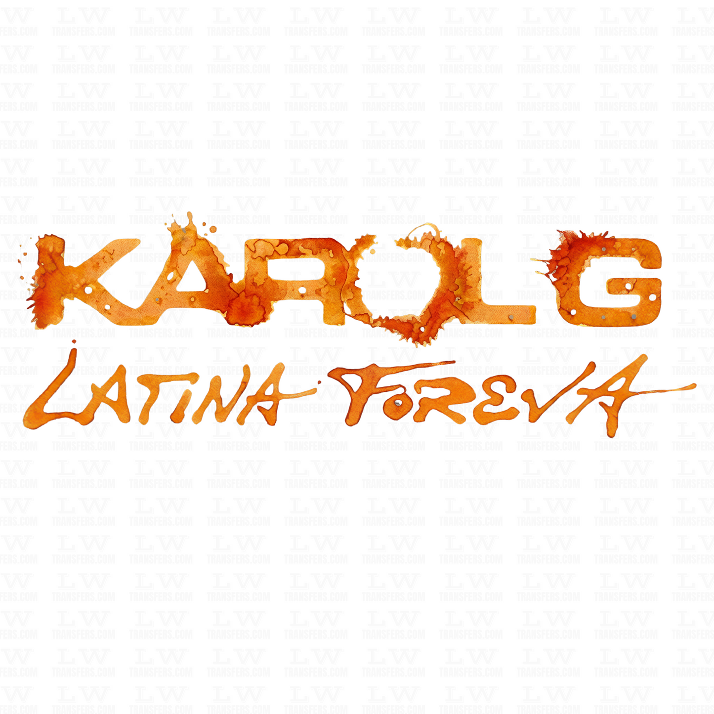 TROPITOUR Karol G DTF TRANSFER #98