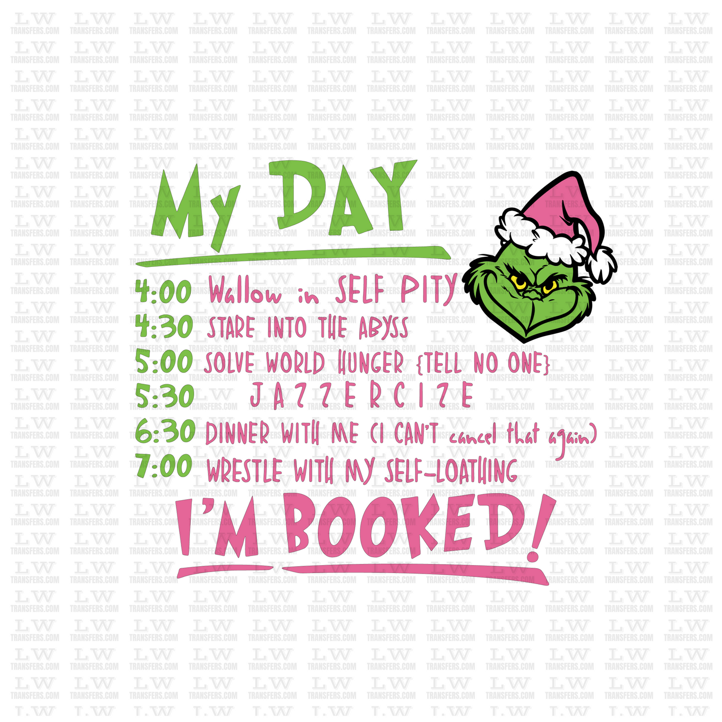 MY DAY CHRISTMAS DTF TRANSFER #CH7