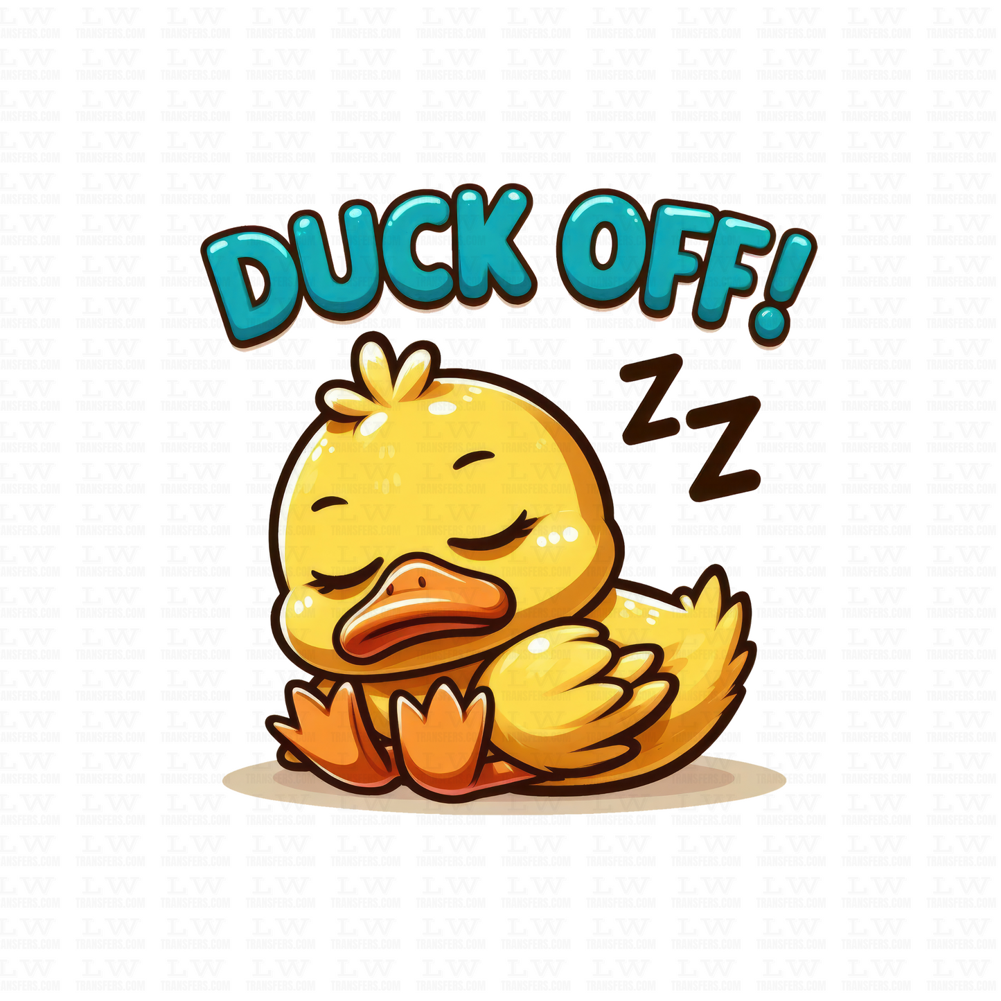 DUCK OFF DTF TRANSFER - F&S07