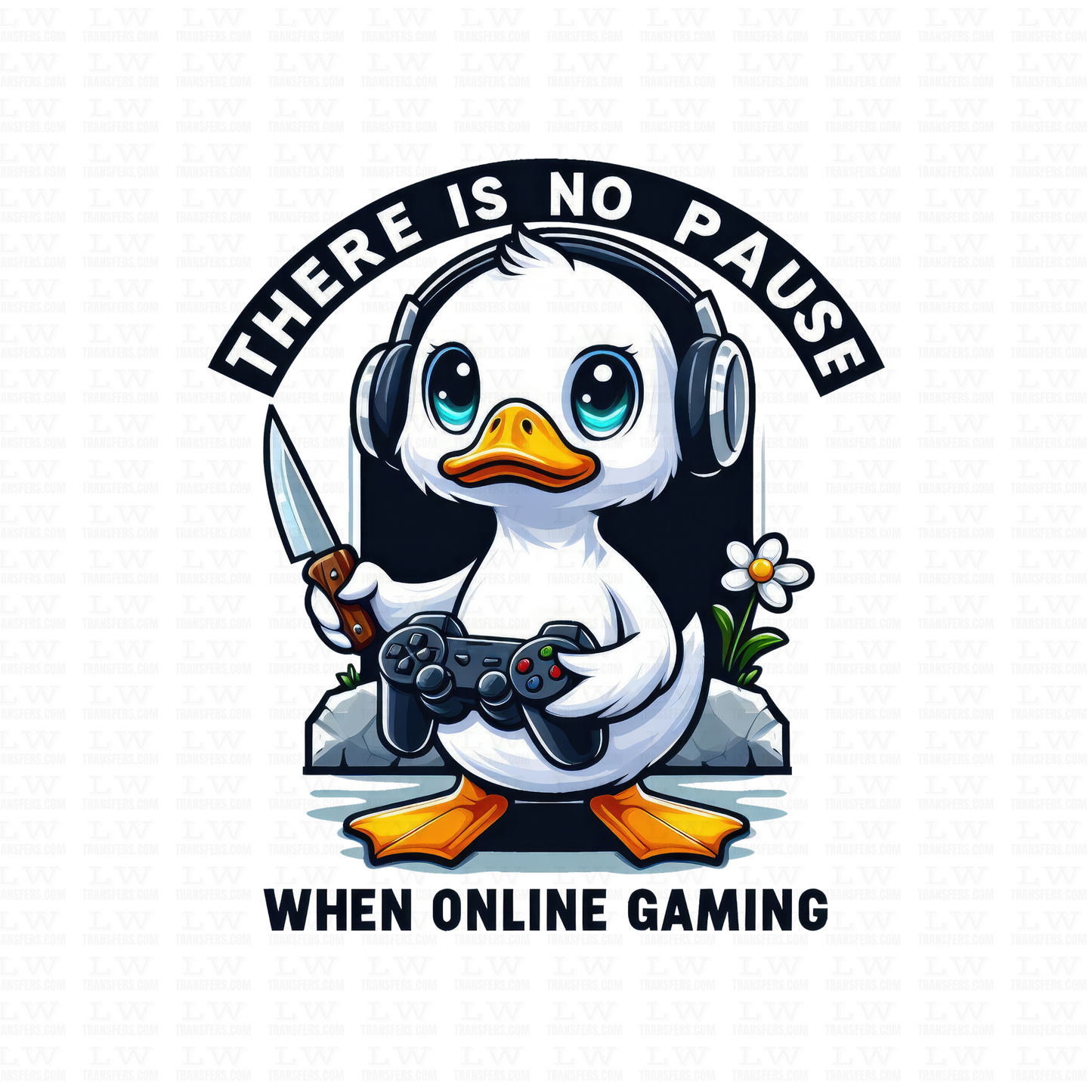 THERE IS NO PAUSE DTF TRANSFER - F&S05