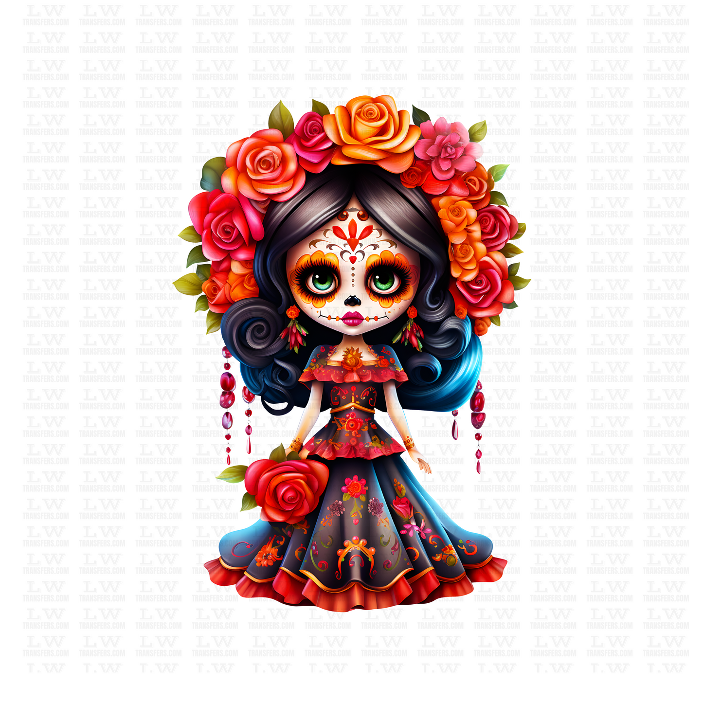 BABY LLORONA HALLOWEEN DTF Transfer