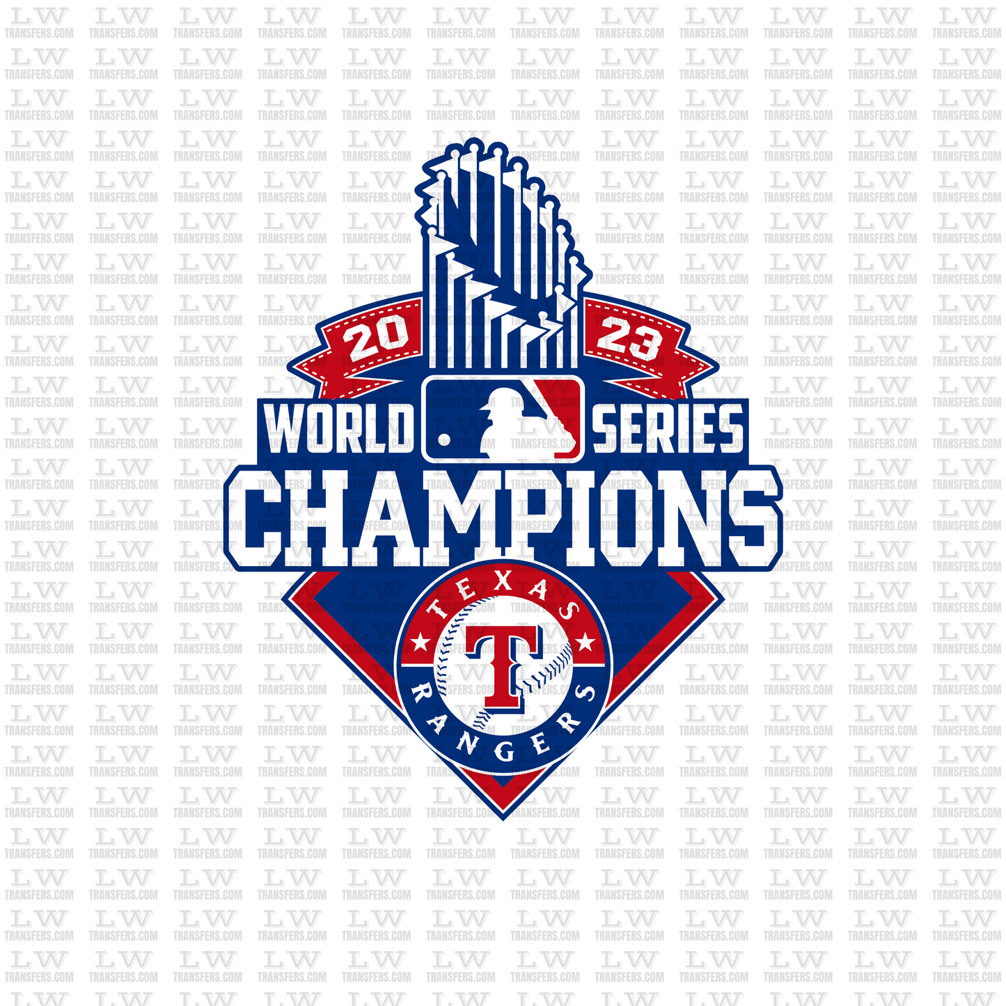 BASEBALL CHAMPIONS 2023 DTF TRANSFER #S20