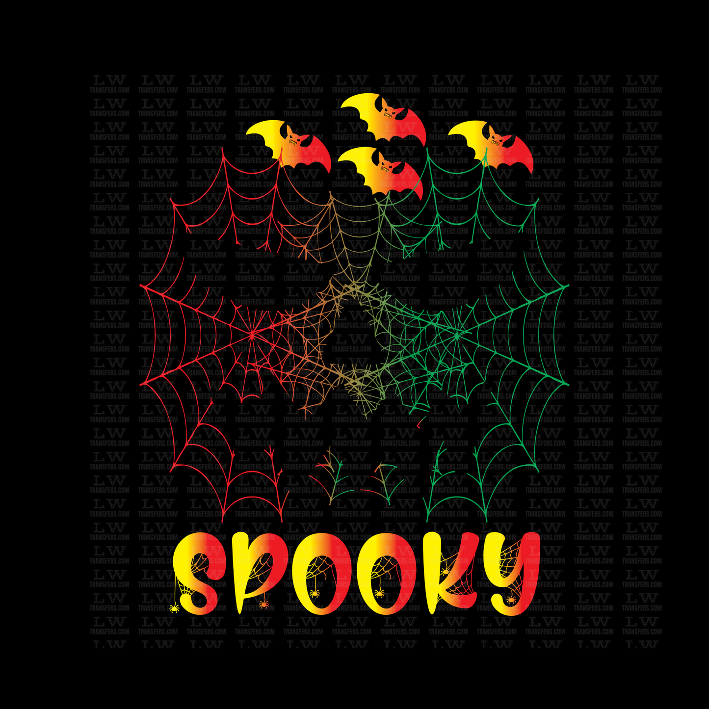 SPOOKY HALLOWEEN DTF Transfer
