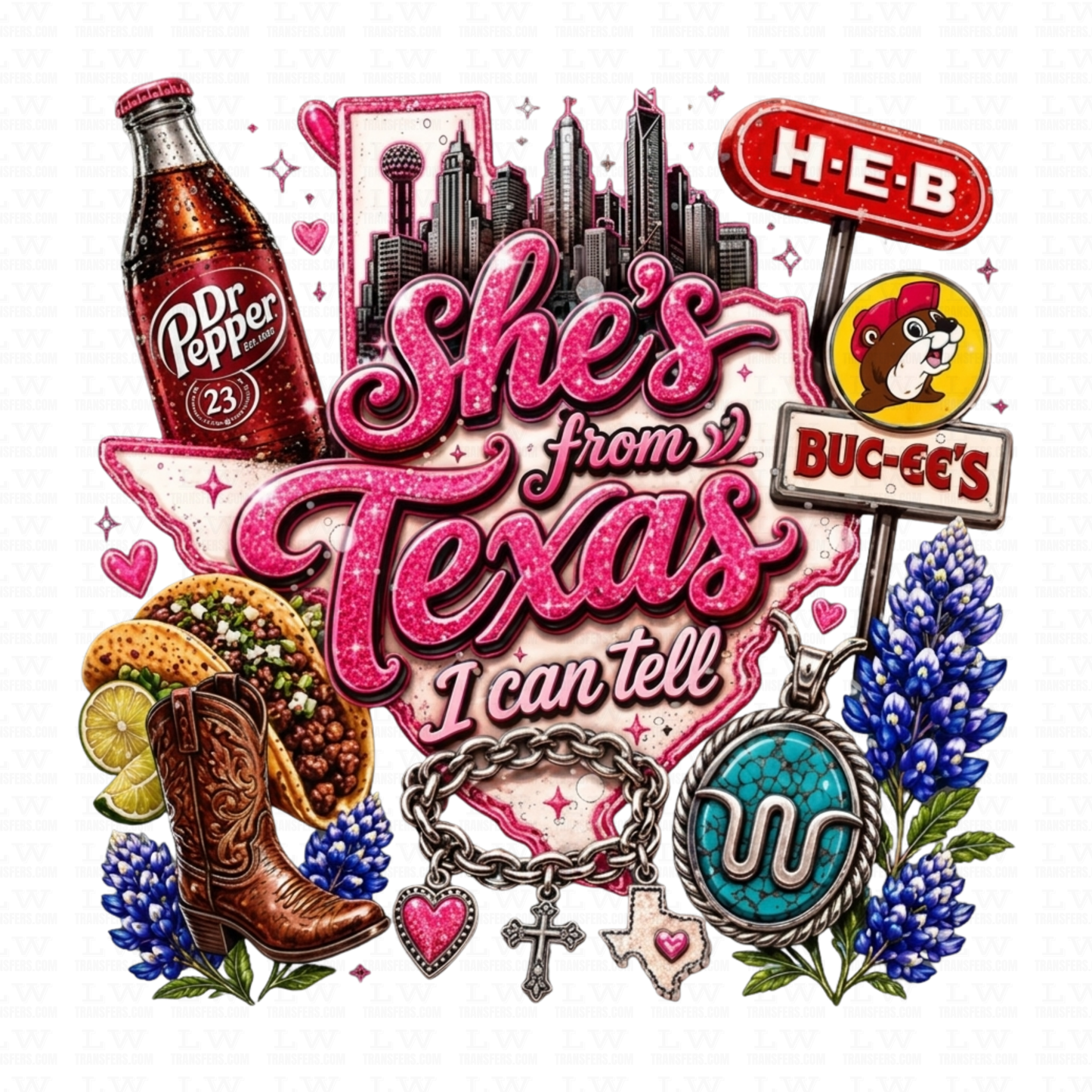 SHE IS FROM TX DTF Transfer #W016