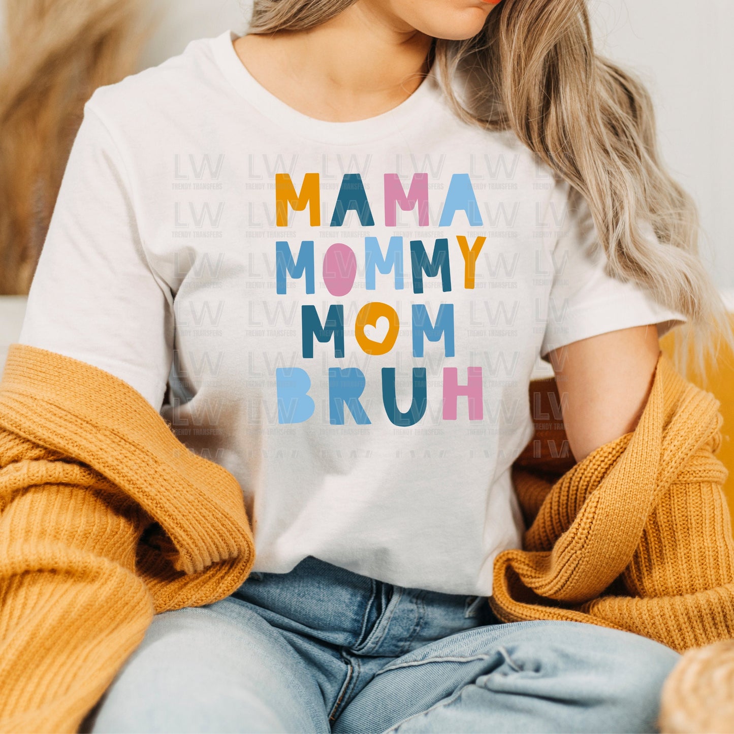 RETRO Mommy DTF TRANSFER