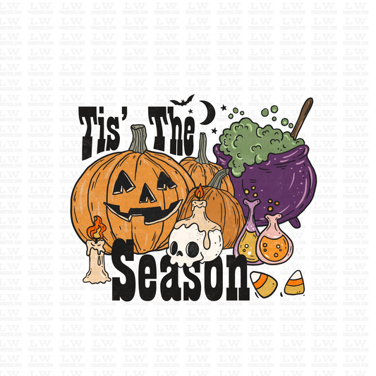 TIS' THE SEASON HALLOWEEN DTF Transfer #105