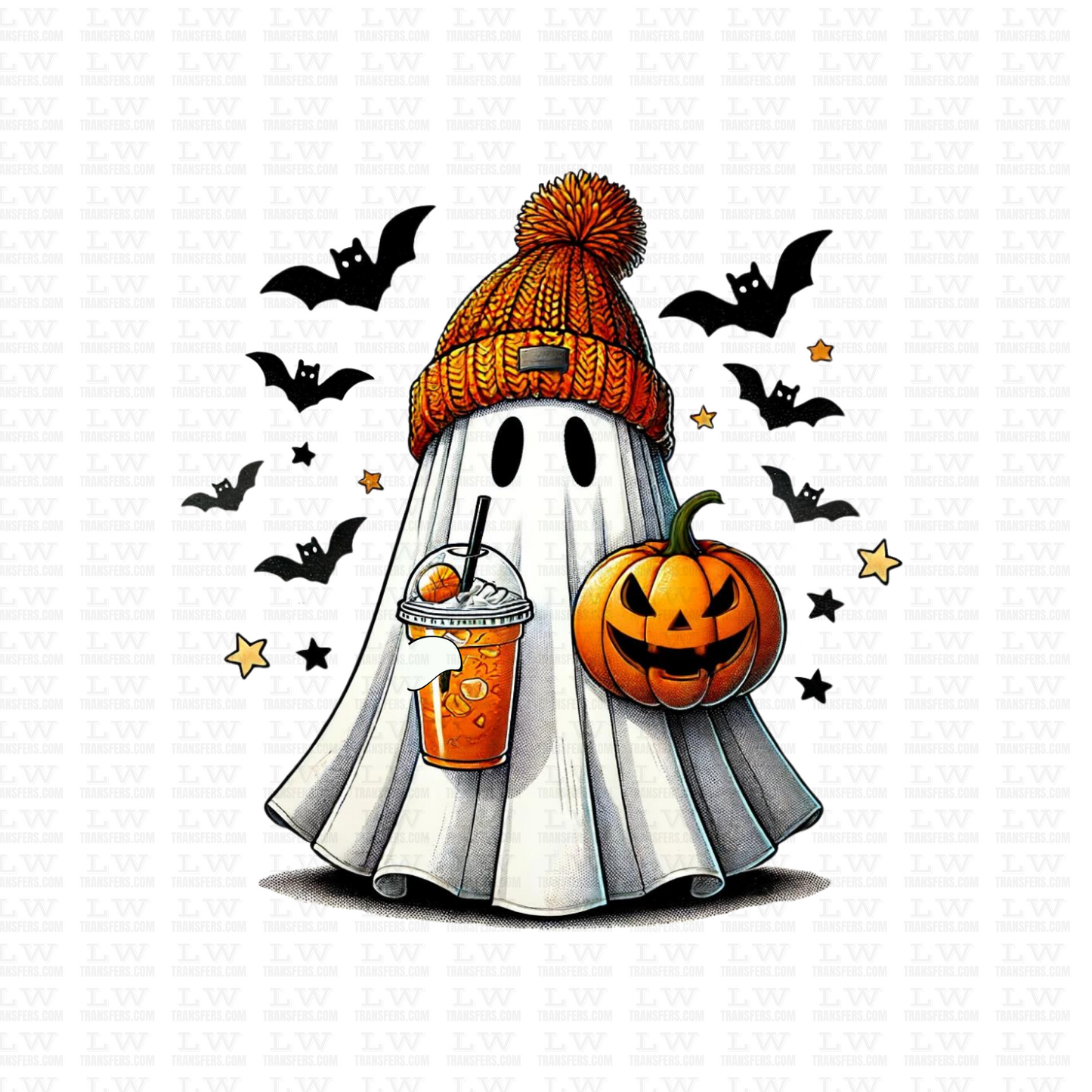 HALLOWEEN GHOST  DTF Transfer #120