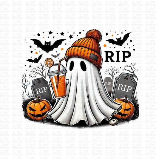 RIP CUTE GHOST HALLOWEEN DTF Transfer #123