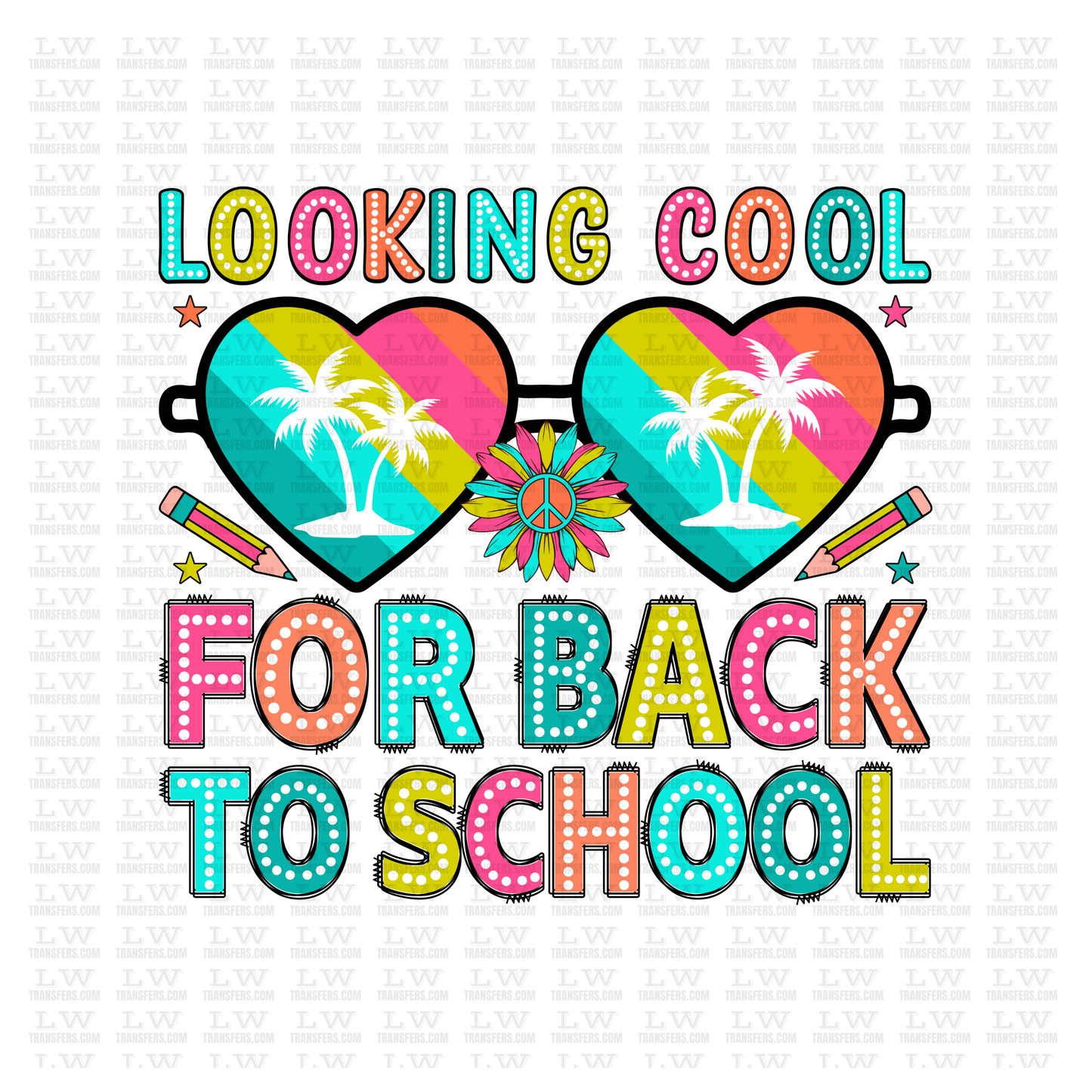 BACK TO SCHOOL / TEACHER DTF Transfer #12