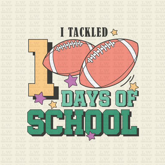 I TAKLED 100 OF SCHOOL DTF Transfer - 100DOFS-130