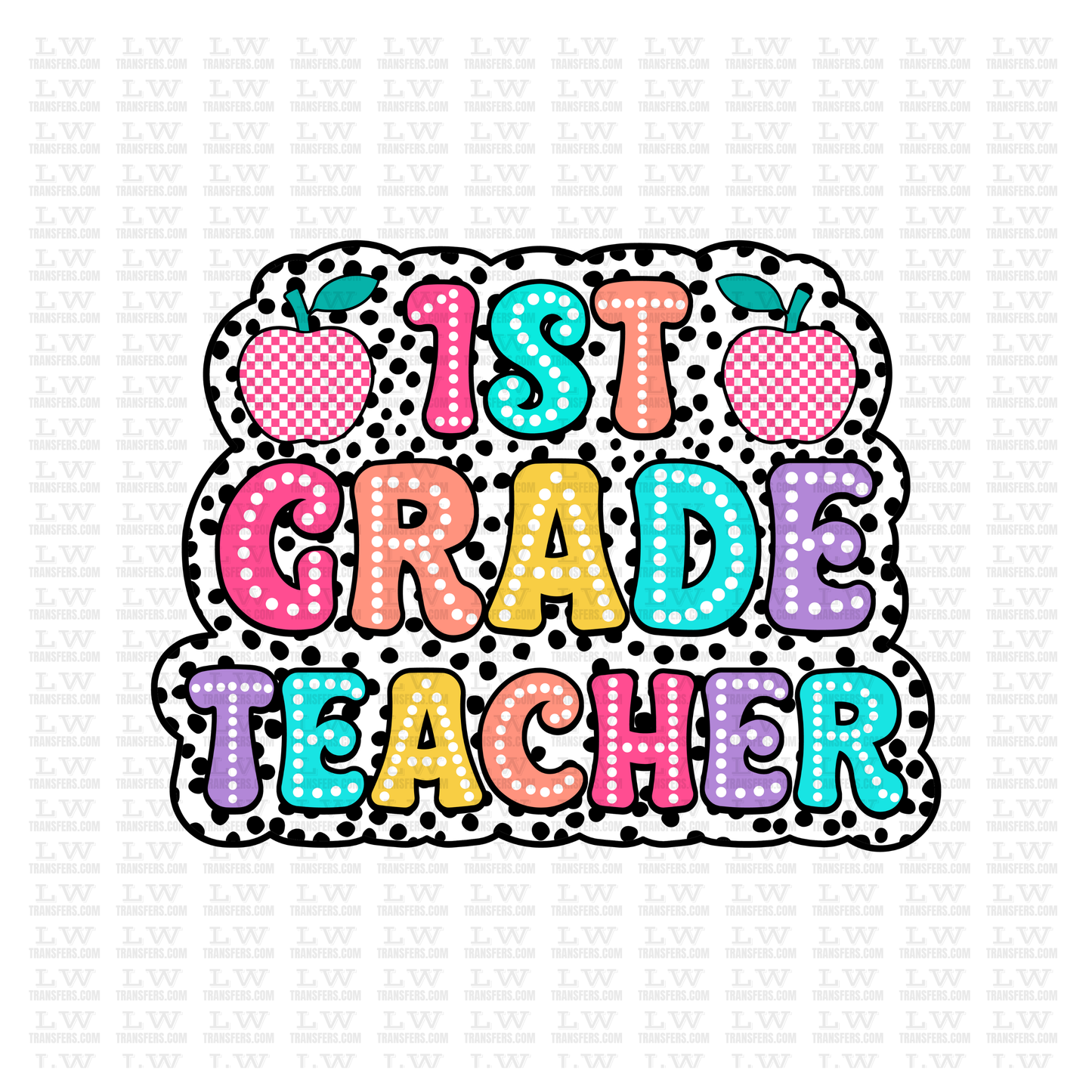 BACK TO SCHOOL / TEACHER DTF Transfer #13
