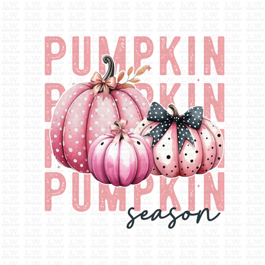 PUMKIN SEASON HALLOWEEN DTF TRANSFER #H143