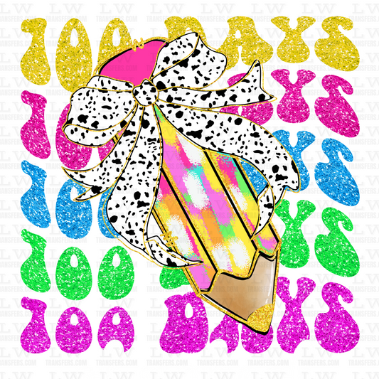 100 DAYS OF SCHOOL DTF Transfer - 100DOFS-146