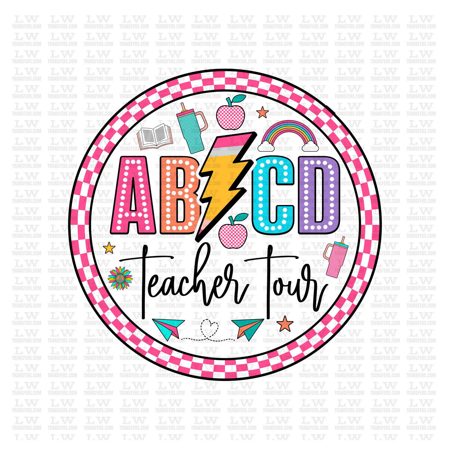 BACK TO SCHOOL / TEACHER DTF Transfer #14