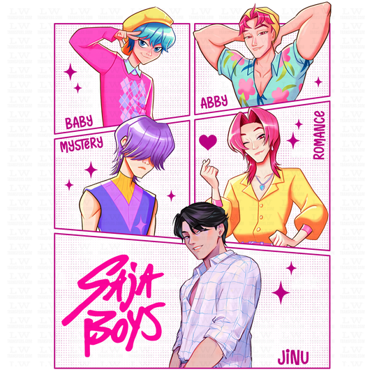 K-POP DEMON HUNTERS DTF Transfer #15