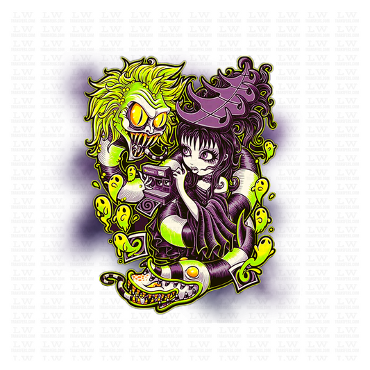 BEETLEJUICE HALLOWEEN DTF TRANSFER #BJ15