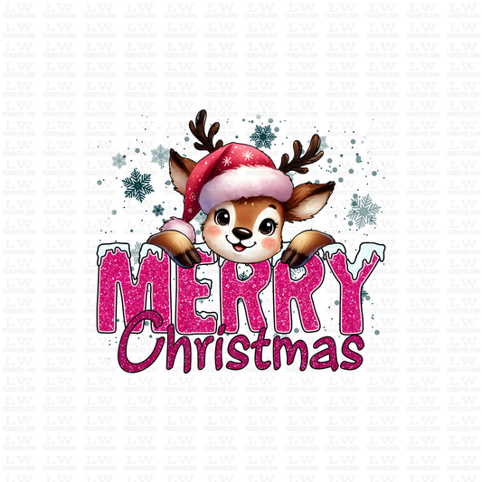 MERRY CHRISTMAS DTF TRANSFER #CH164