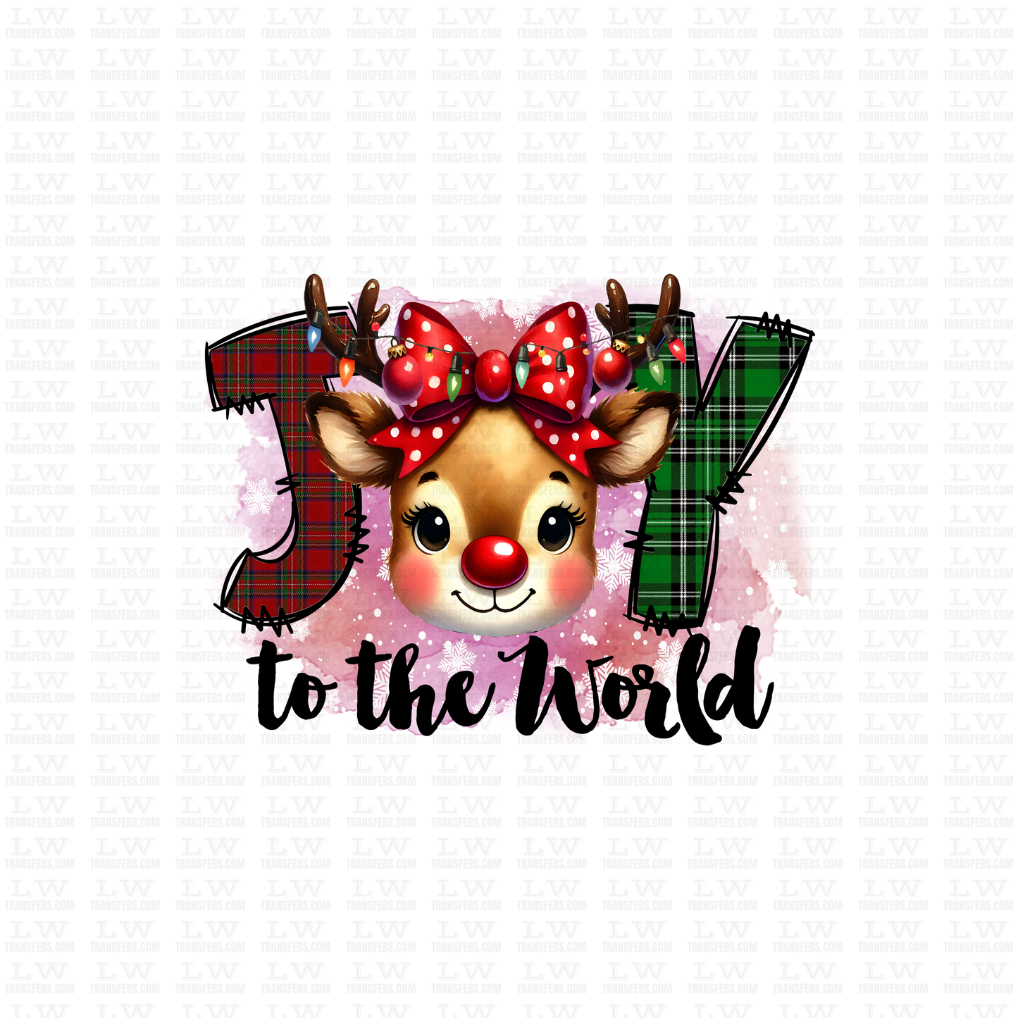 JOY CHRISTMAS DTF TRANSFER #CH169