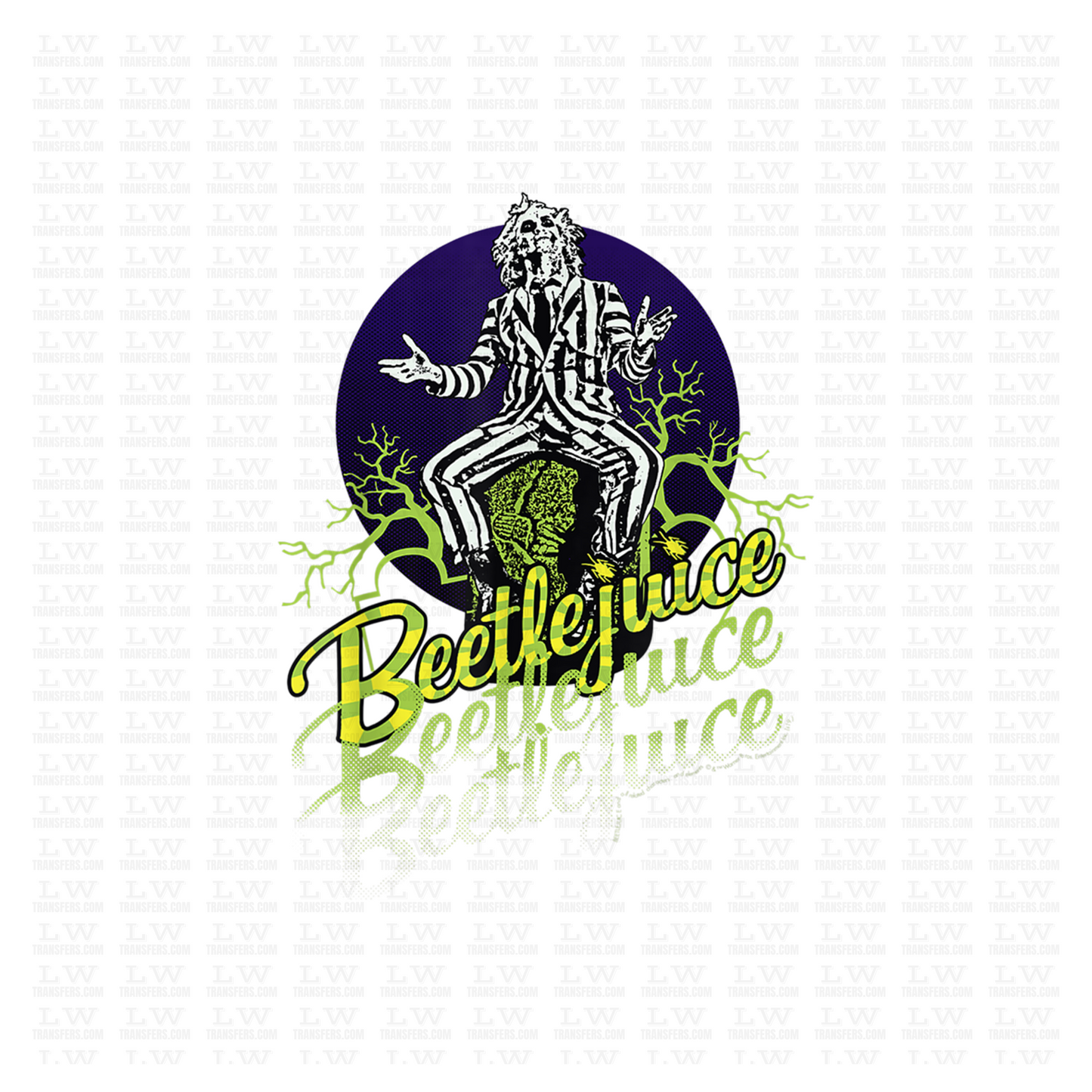 BEETLEJUICE HALLOWEEN DTF TRANSFER #BJ16
