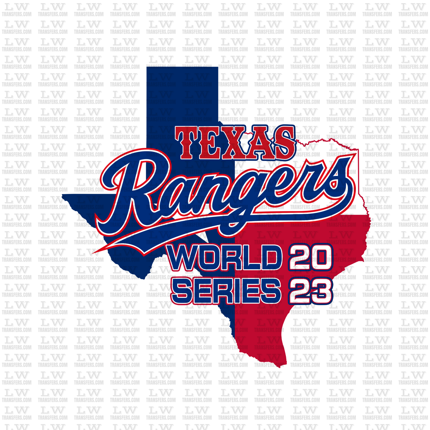 BASEBALL 2023 CHAMPIONS DTF TRANSFER #S01