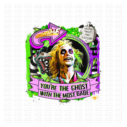 BEETLEJUICE HALLOWEEN DTF TRANSFER #BJ01