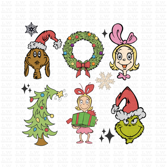 CHRISTMAS DTF TRANSFER #CH206