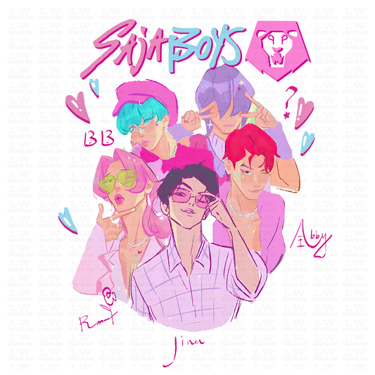 K-POP DEMON HUNTERS DTF Transfer #20