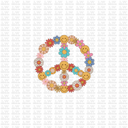 PEACE RETRO LOVE/ VALENTINE'S DAY DTF TRANSFER #VD21
