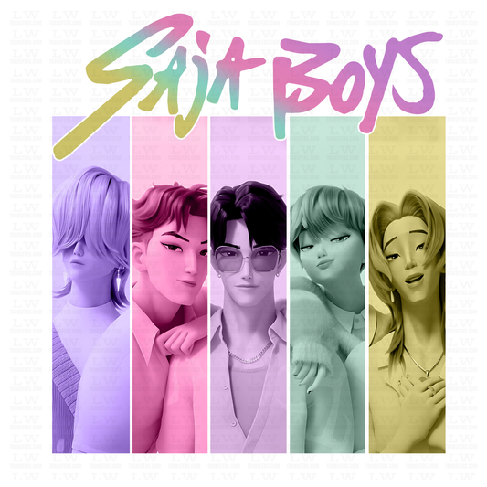 K-POP DEMON HUNTERS DTF Transfer #21