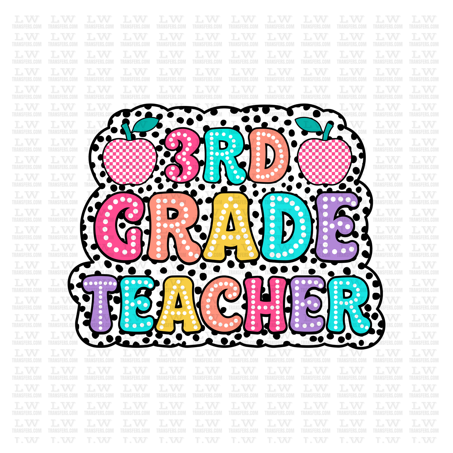 BACK TO SCHOOL / TEACHER DTF Transfer #22
